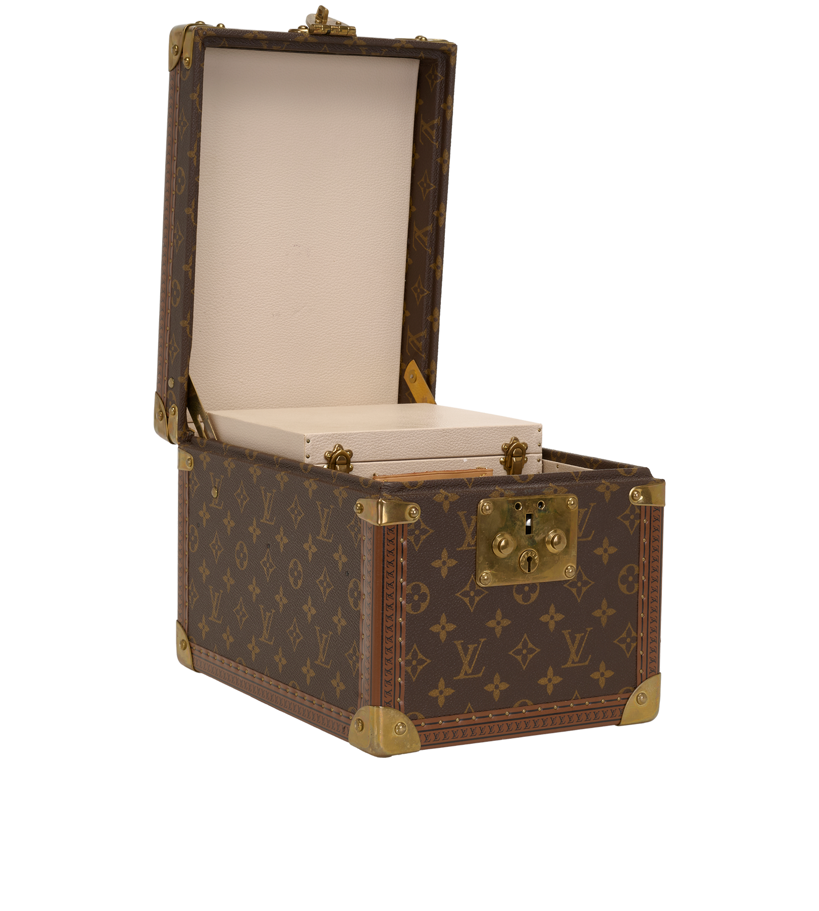 Louis Vuitton Vintage Boite Flacons Vanity Case, &pound;2,300, Accessories, Brown, Canvas, Other view